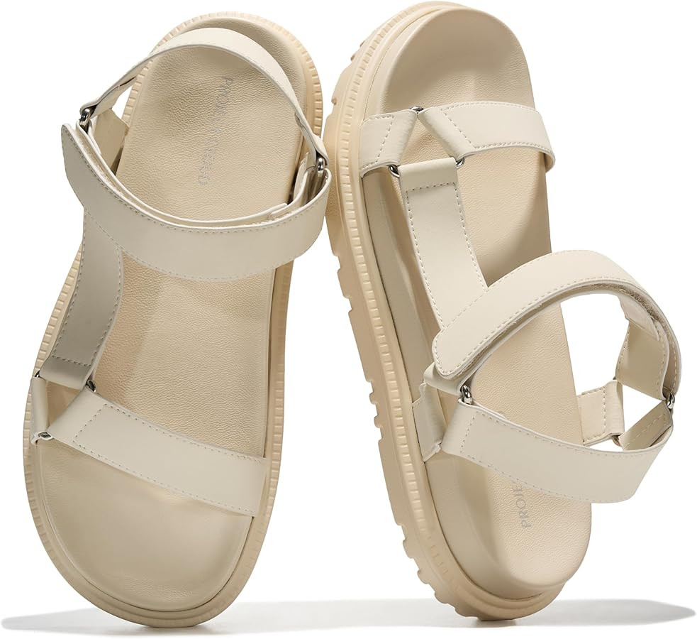 Project Cloud Sandals for Women - Flexible and Lightweight Upper Womens Sandals with Adjustable S... | Amazon (US)