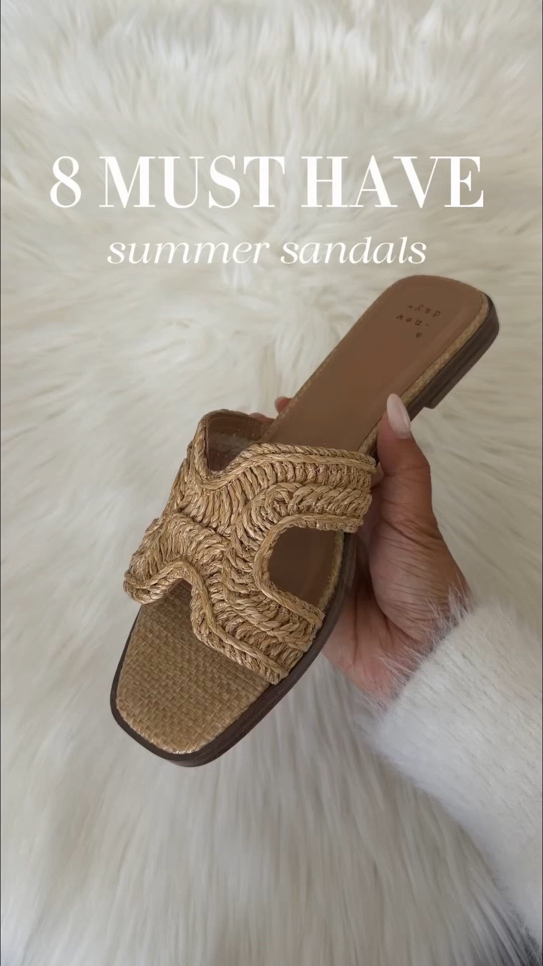 8 must have summer sandals