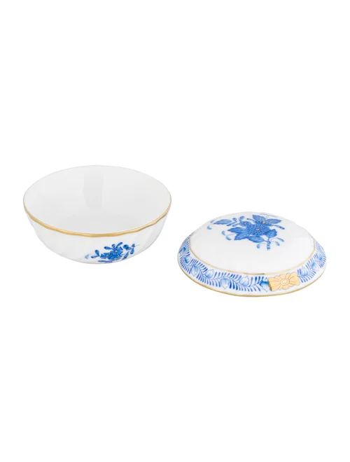 Herend Chinese Bouquet Trinket Box - Decor & Accessories -
          HND25142 | The RealReal | The RealReal