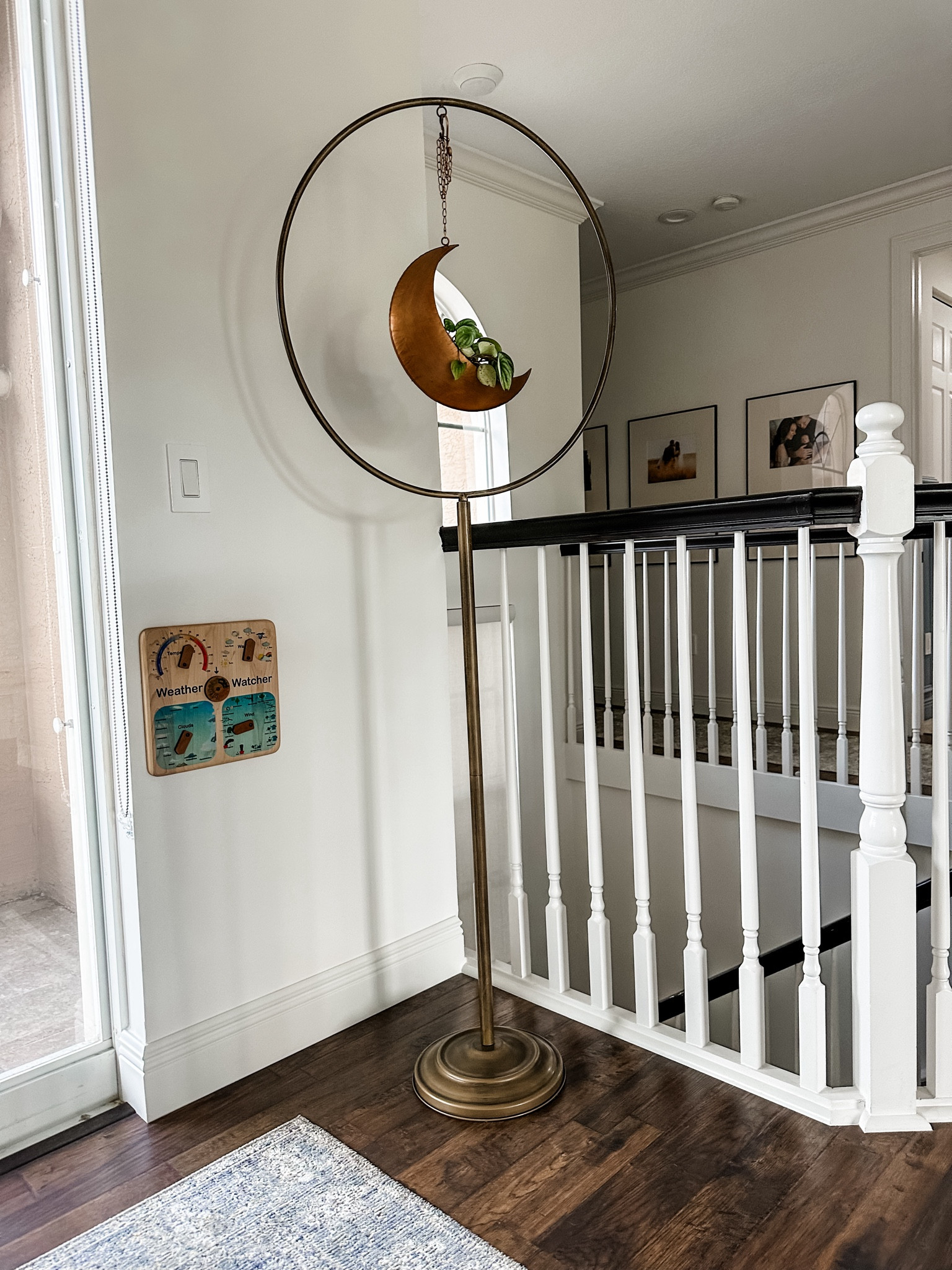 Plant stand • moon planter • home decor • weather chart • runner • area rug • 

#LTKHome #LTKStyleTip #LTKKids