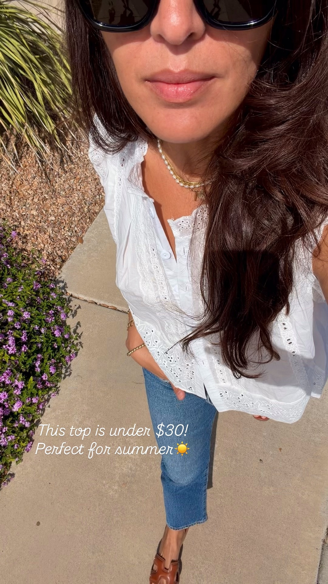 Size M in shirt! Size 27 in jeans

#LTKootd #LTKU #LTKSaleAlert