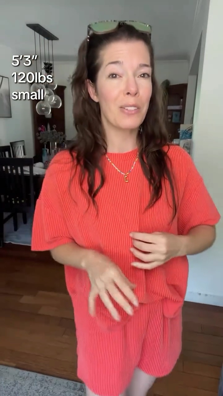 A two piece set is a quick and easy outfit. It takes all the guest work out. Great for us busy mamas.

#ootd #summerootd #njmom #summerstyle #momoutfitinspo

#LTKOver40