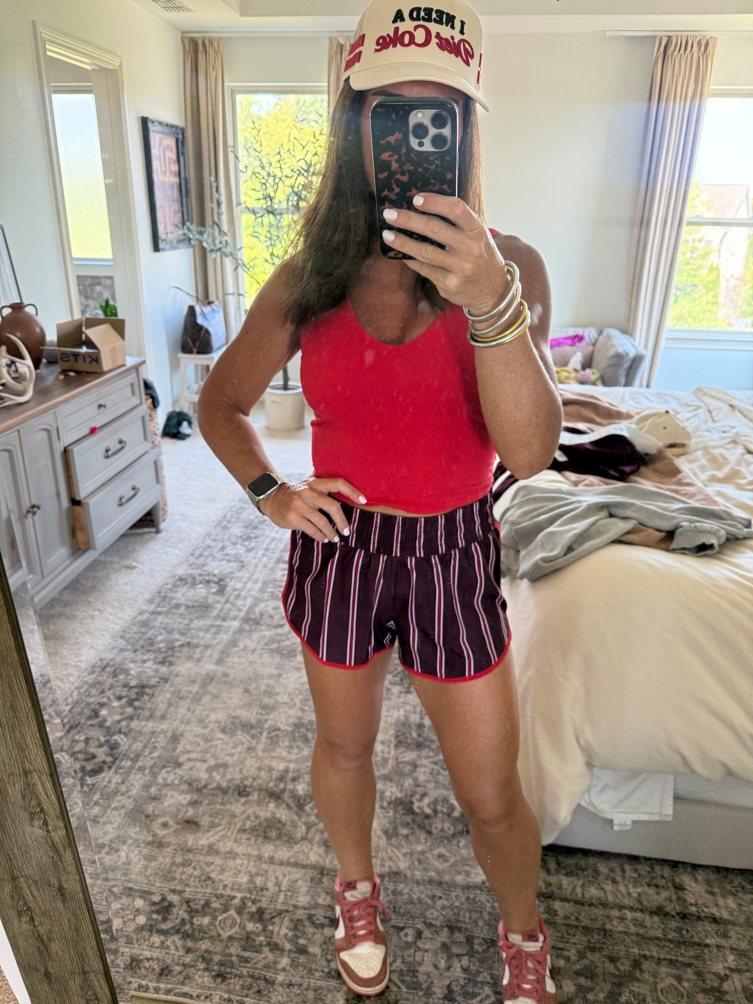 No idea why the tagged photo is a sweatshirt and won’t change.These are the shorts. Fabulous and great price. 

#LTKFindsUnder50 #LTKActive #LTKOver40