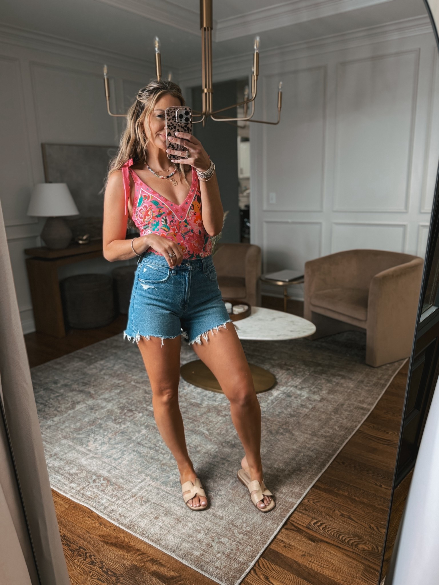 This swimsuit is totally worth the splurge! And my favorite mom friendly denim shorts! 

Wearing a medium in the short and 27 in the shorts 

#LTKSwim #LTKTravel #LTKTall