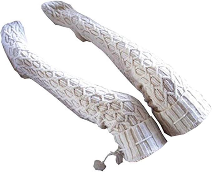 Women Cable Knit Extra Long Boot Socks Over Knee Thigh Stocking Leg Warmers | Amazon (US)