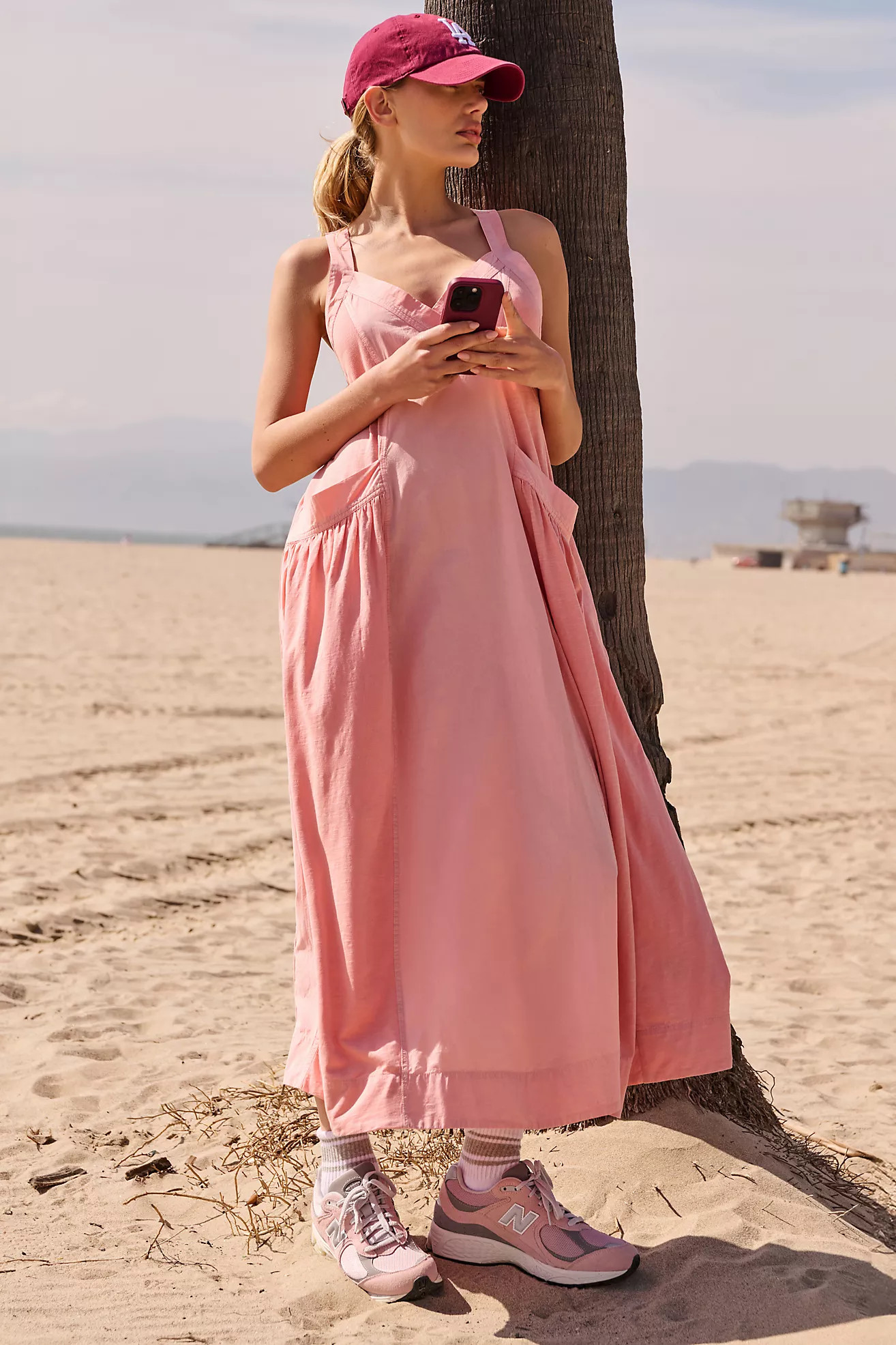 Daily Practice by Anthropologie Island Sleeveless Maxi Dress | Anthropologie (US)