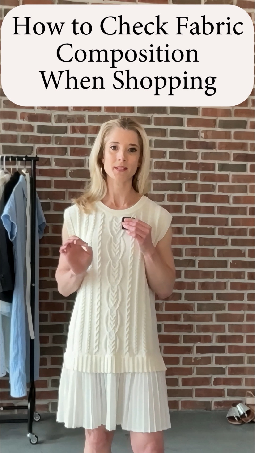 How to Check Fabric Composition When Shopping | Smart Fabric Guide

Learn the essential shopping habit that transforms your wardrobe: checking fabric composition. In this quick guide, I'll show you exactly what to look for on care labels to find quality fabrics that last, drape beautifully, and feel incredible. Whether you're shopping on Amazon, at boutiques, or anywhere else, this simple tip helps you invest in pieces worth keeping. Understanding fabric content is how you build a capsule wardrobe with pieces that actually work together.

#LTKgrwm #LTKstorytime #LTKvlog