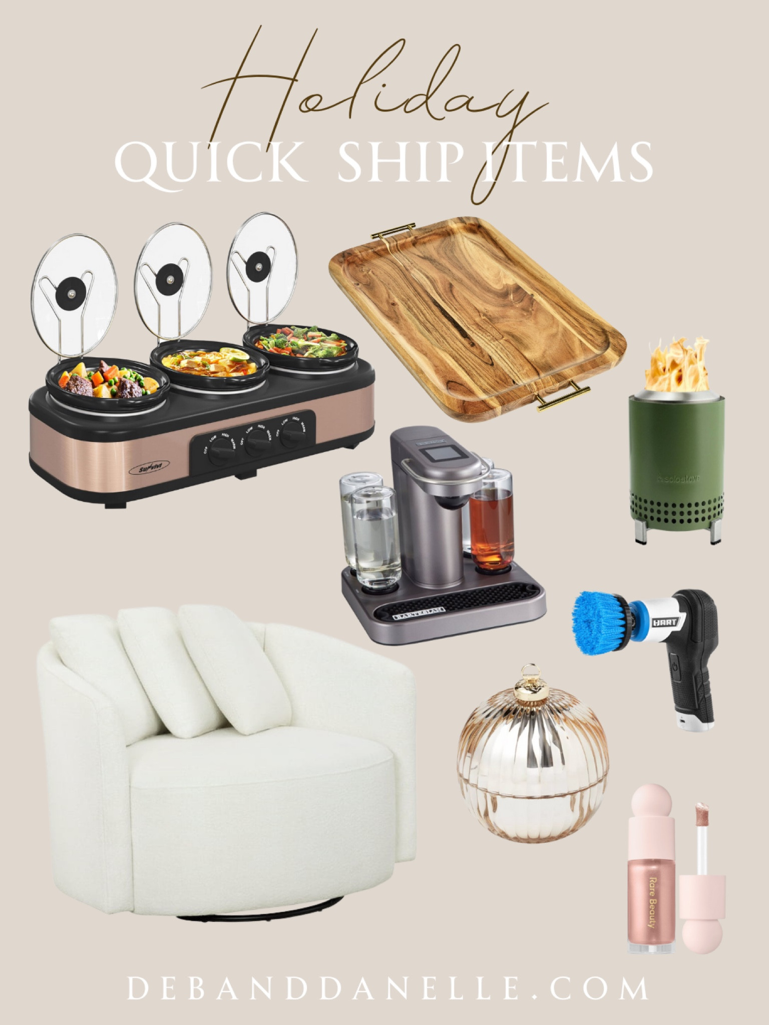 There are a handful of retailers, including Amazon, Target, Walmart, Sephora, Best Buy, and Amazon, that have quick shipping before Christmas! Here are a few last minute items to prep for your holiday parties! 

#LTKHoliday #LTKGiftGuide #LTKSeasonal