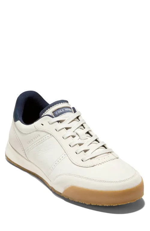 Cole Haan GrandPro Slimline Sneaker in Ivory Nubuck /Silver Birch at Nordstrom, Size 11 | Nordstrom