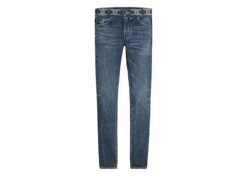 Women's Celine Denim Neo Skinny Jeans in Clean Dark Union Wash | StockX
