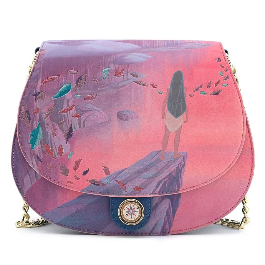 Loungefly Disney Pocahontas Colors of the Wind Crossbody | Amazon (US)