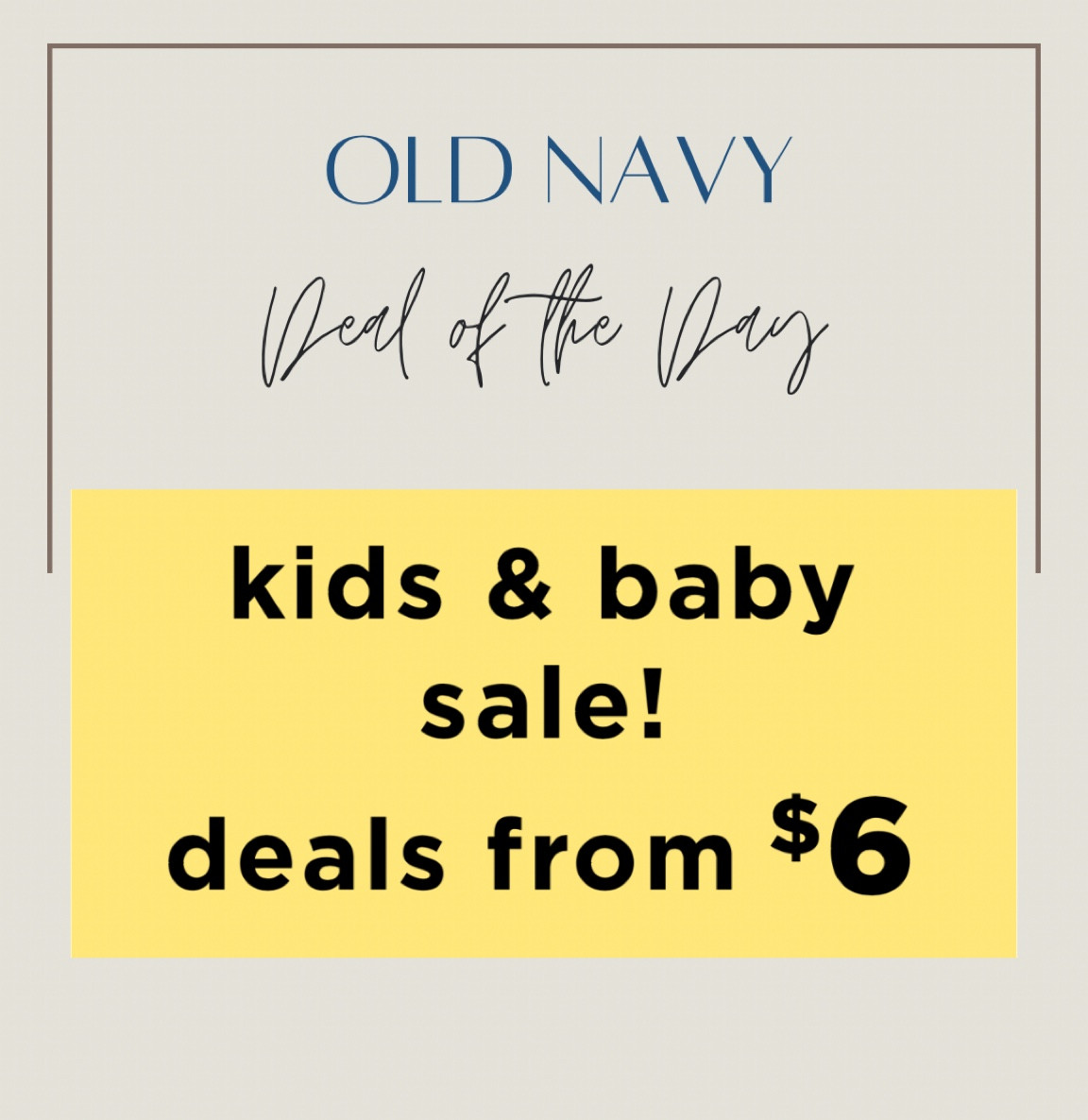 Old navy deals 

#LTKsalealert #LTKSeasonal #LTKkids