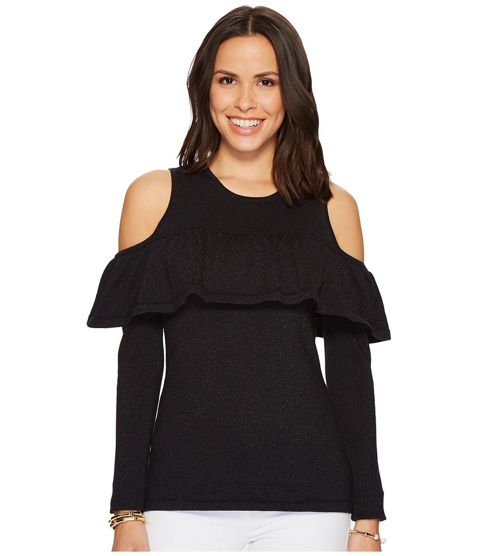 Lilly Pulitzer - Burke Sweater (Onyx Metallic) Women's Sweater | Zappos