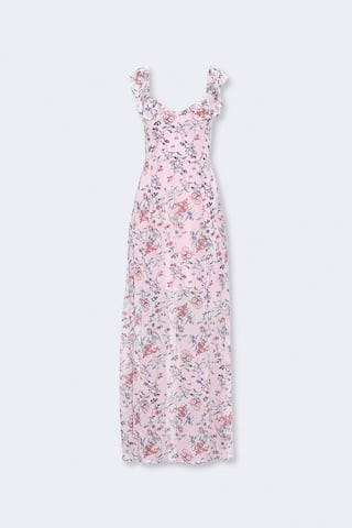 Floral Cutout Maxi Dress | Forever 21 (US)