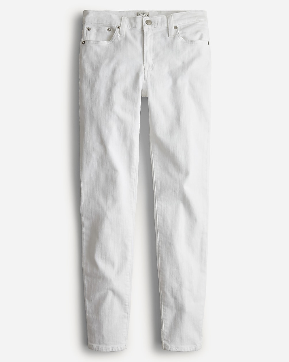 8" toothpick jean in white | J. Crew US