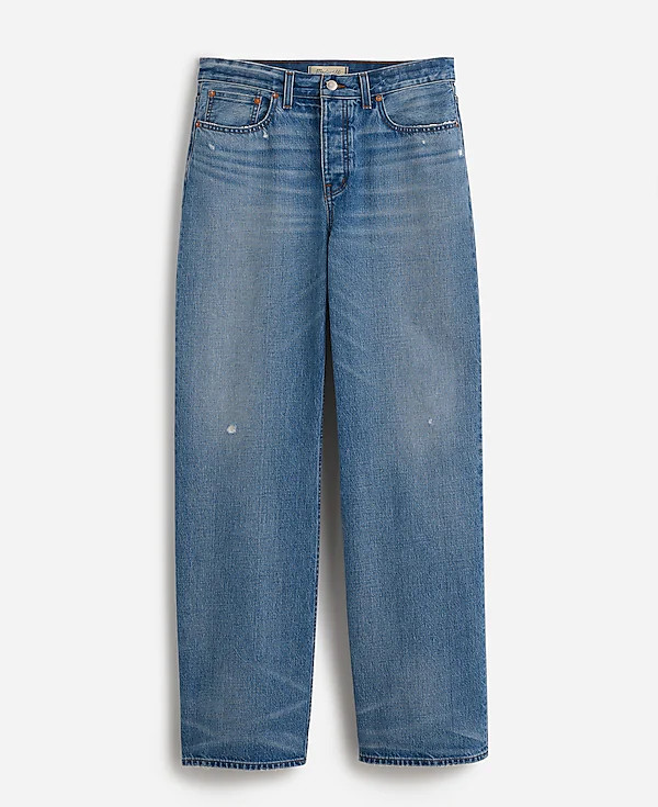 Low-Slung Baggy Jeans | Madewell | Madewell