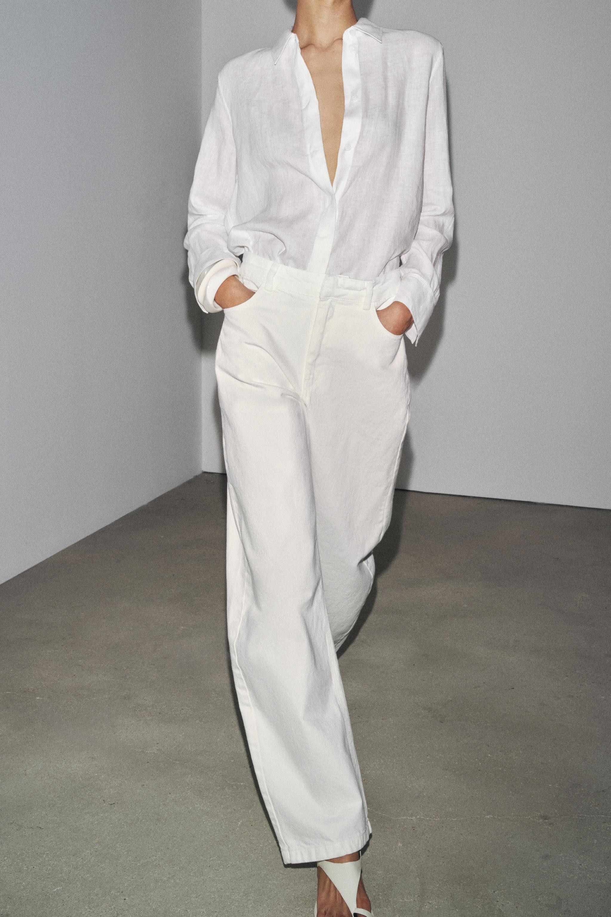 MID WAIST BARREL JEANS ZW COLLECTION | Zara US