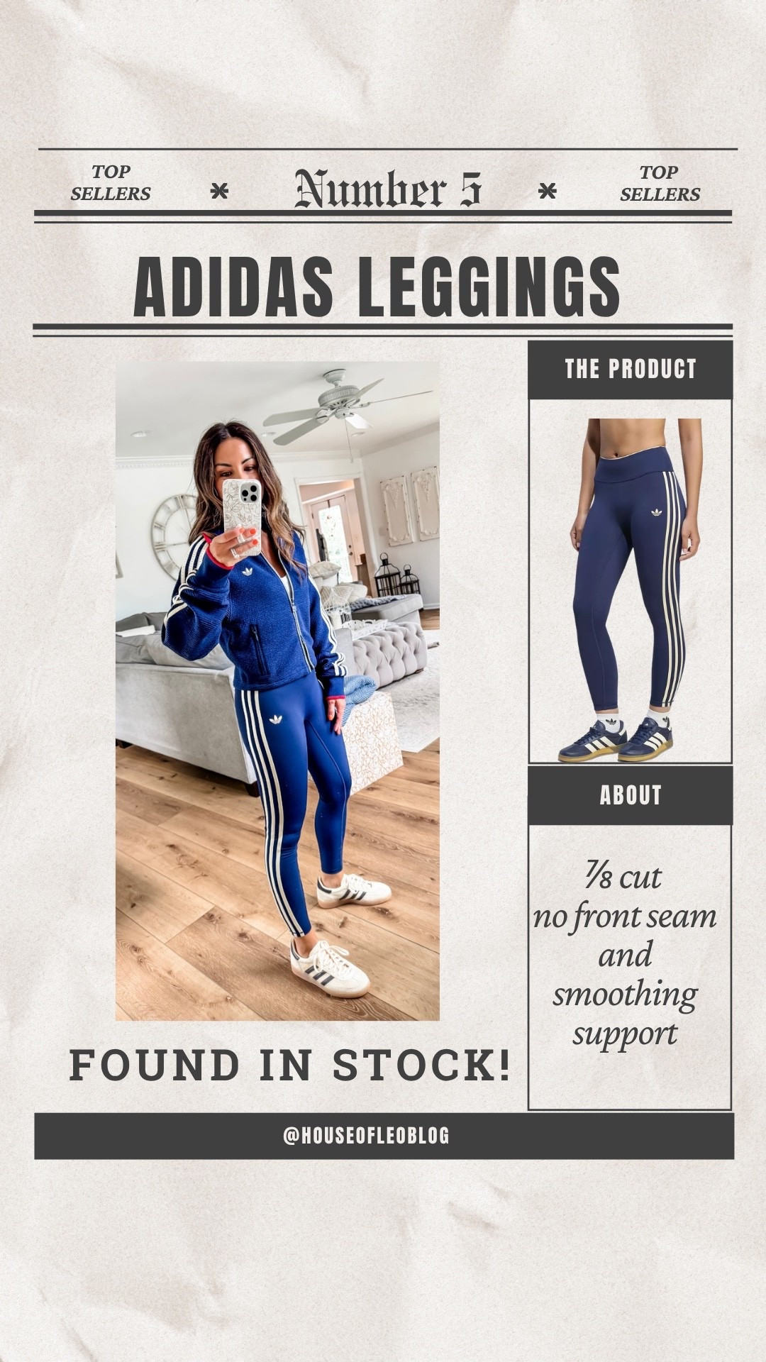 XS leggings. Small track jacket. Adidas.

#LTKOver40 #LTKPetite