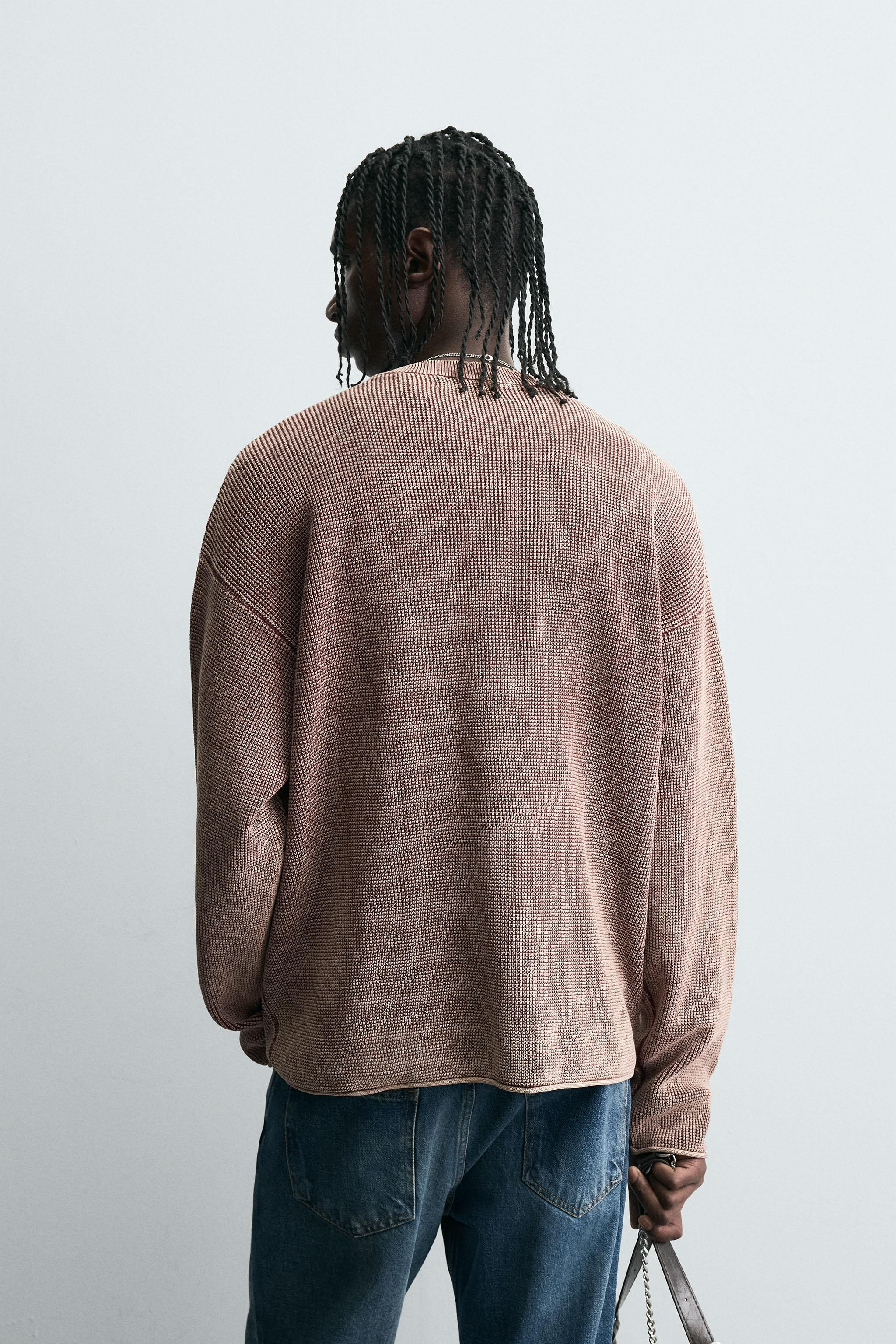 WAFFLE TEXTURED SWEATER | Zara US