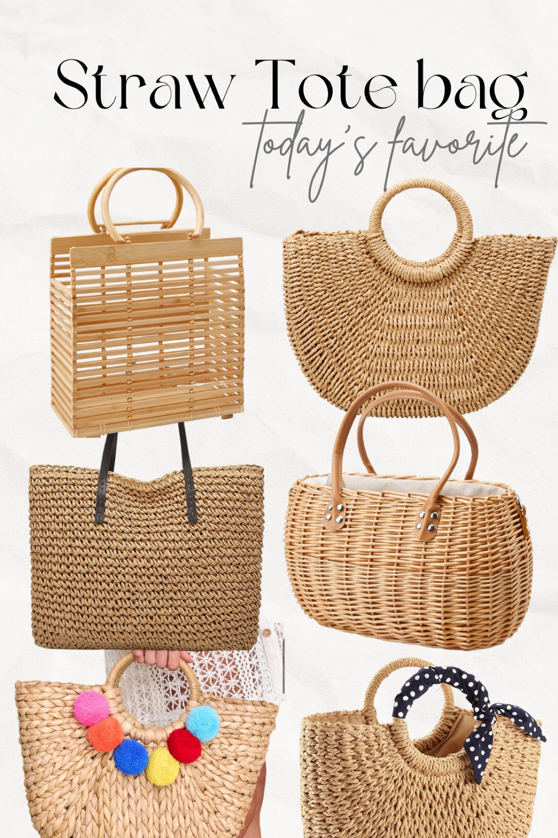 Straw tote bag

Beach bang vacation bag, tote bag, straw bag, Amazon bag, travel style, vacation style, picnic bag

#LTKGiftGuide #LTKFind #LTKSeasonal