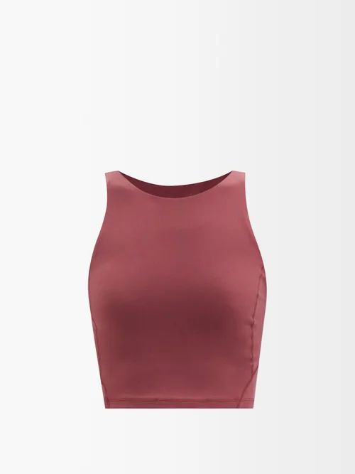Lululemon - Align Cropped Tank Top - Womens - Burgundy | Matches (US)