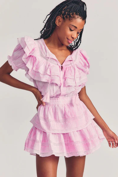 Liv Cotton Ruffled Dress | LoveShackFancy