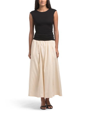 Drop Waist Color Block Maxi Dress | TJ Maxx