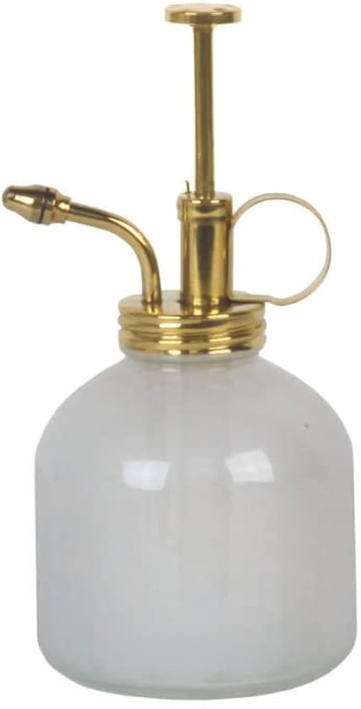 Modern Sprout White Glass and Brass Plant Mister, Spray Bottles for Indoor Plants, Seed Starting,... | Amazon (US)