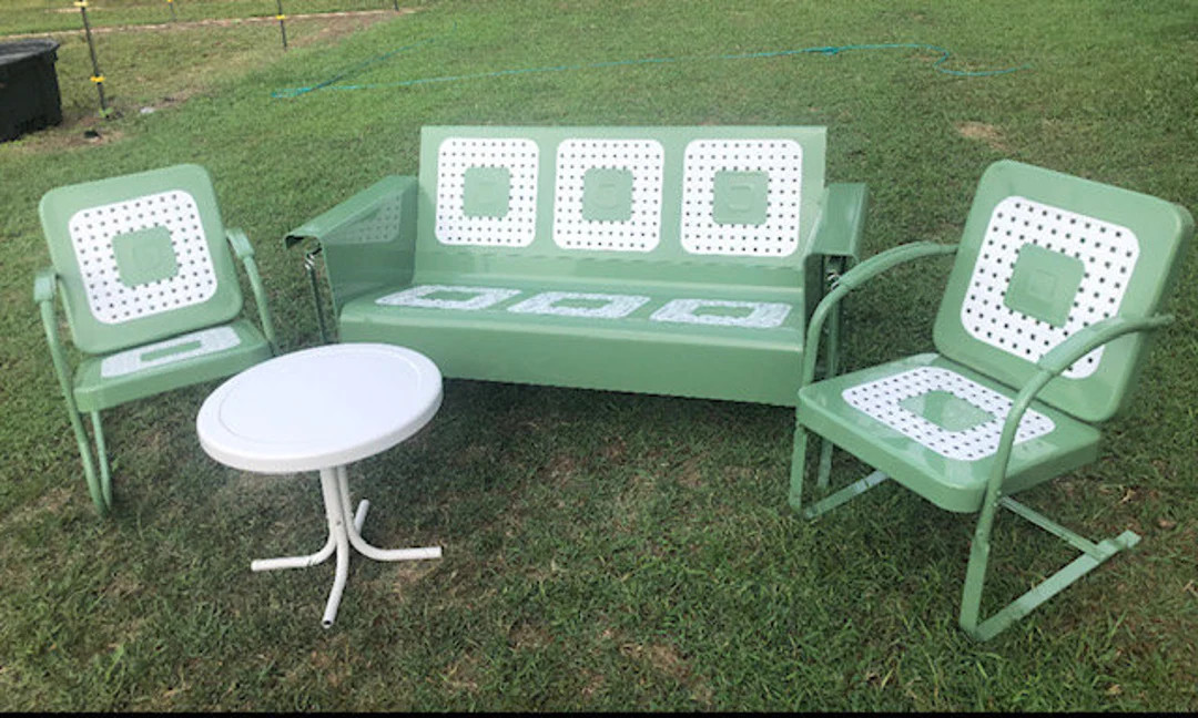 Restored and Powdercoated Vintage BASKETWEAVE SQUARE Pattern - Etsy | Etsy (US)