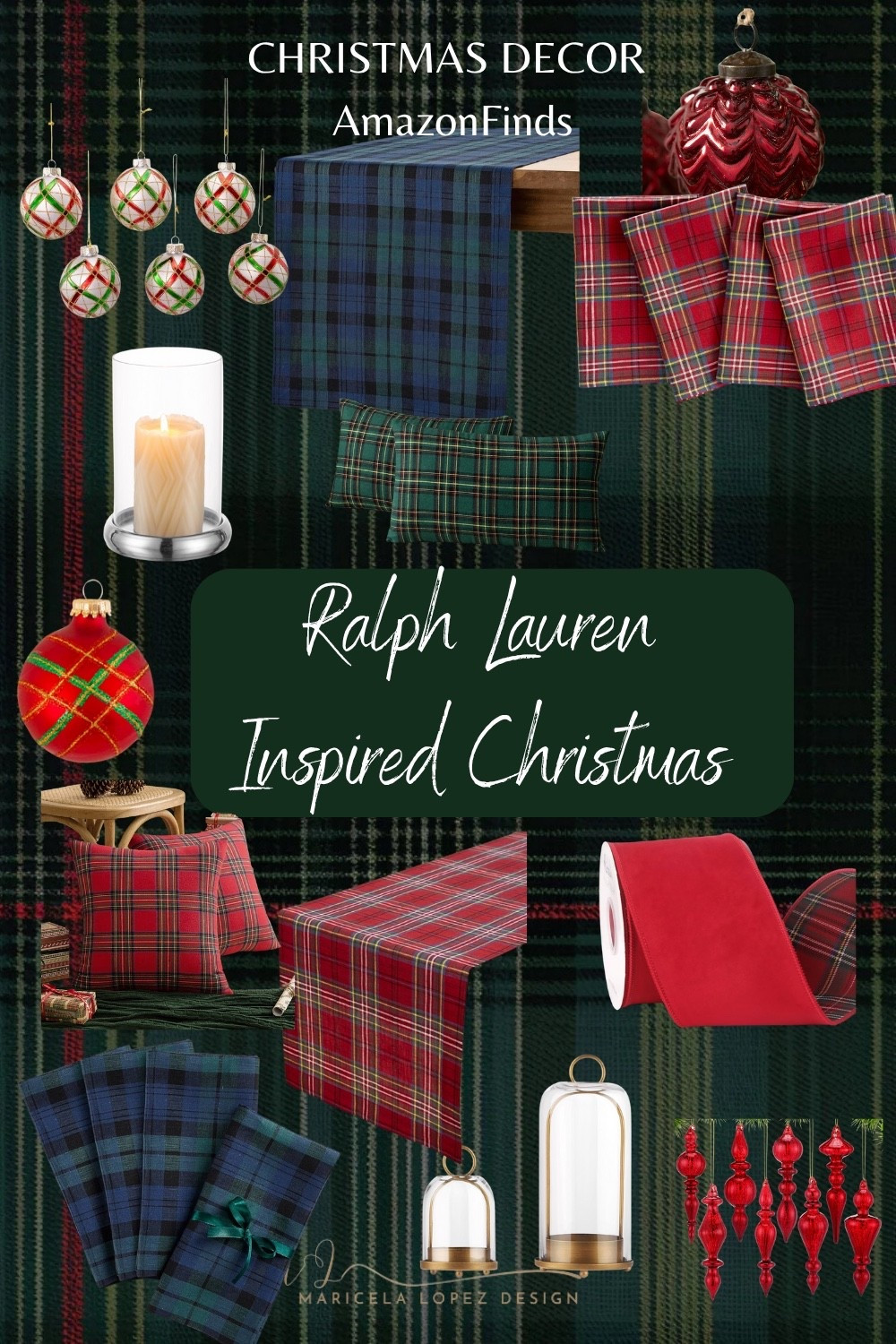 Make it Ralph Lauren, but from Amazon. Classic Christmas. 

#LTKCyberWeek #LTKHome #LTKHoliday