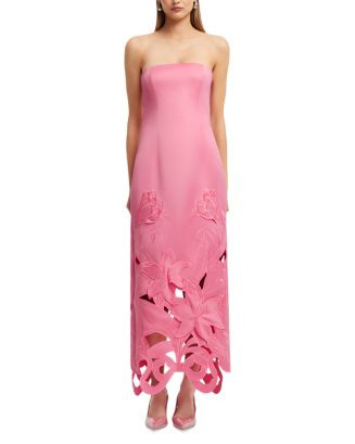 Rayna Appliqué Bustier Maxi Dress | Bloomingdale's (US)