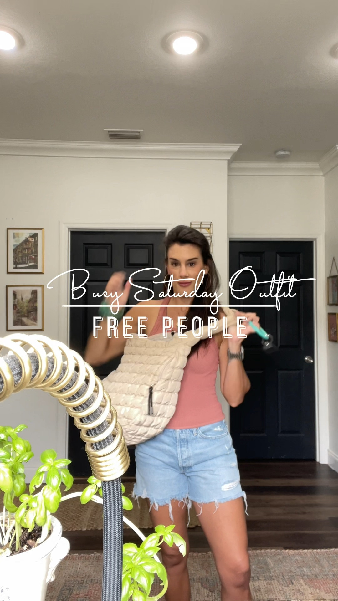 Birthday parties, sports and grocery shopping outfit. 🫶🌾These tanks from free people are so good. I have the black and now this maybe color. They hold everything in. 

Jean shorts
Crossbody bag
Tank tops
Outfit ideas
Spring outfit 
Summer outfit 
Accessories 

#LTKstyletip #LTKFestival #LTKunder50