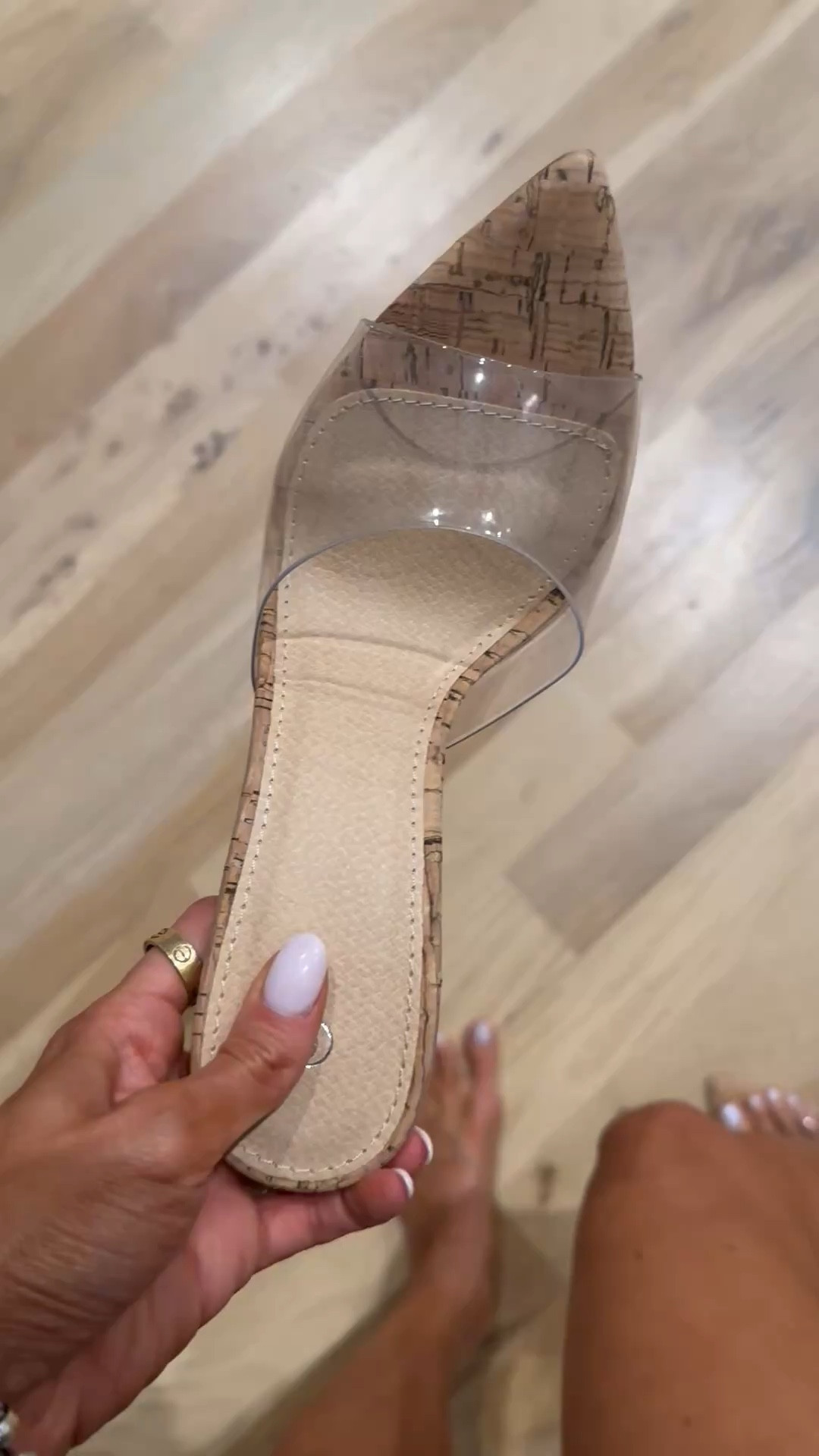 My most worn clear heels that hold up well and look designer it True to size 

#LTKSeasonal #LTKOver40