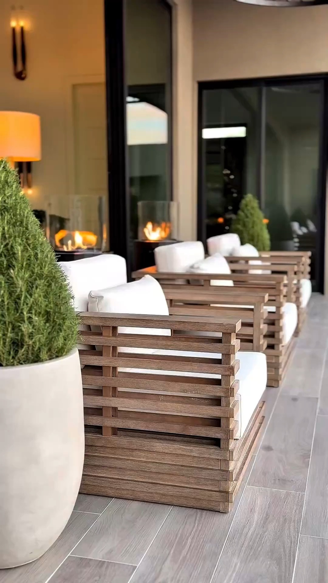 Outdoor spaces come to life with the right seating. These modern wooden patio chairs bring that sleek, elevated look while the textured ribbed design adds subtle detail. Paired around a cozy fire pit and greenery, it creates the perfect spot to unwind and makes the patio feel just as inviting as the inside.

wooden patio chairs
modern outdoor seating
ribbed patio chairs
cozy fire pit patio
modern patio decor 🔥🌿

Summerthompsonstyles

#LTKHome #LTKSaleAlert