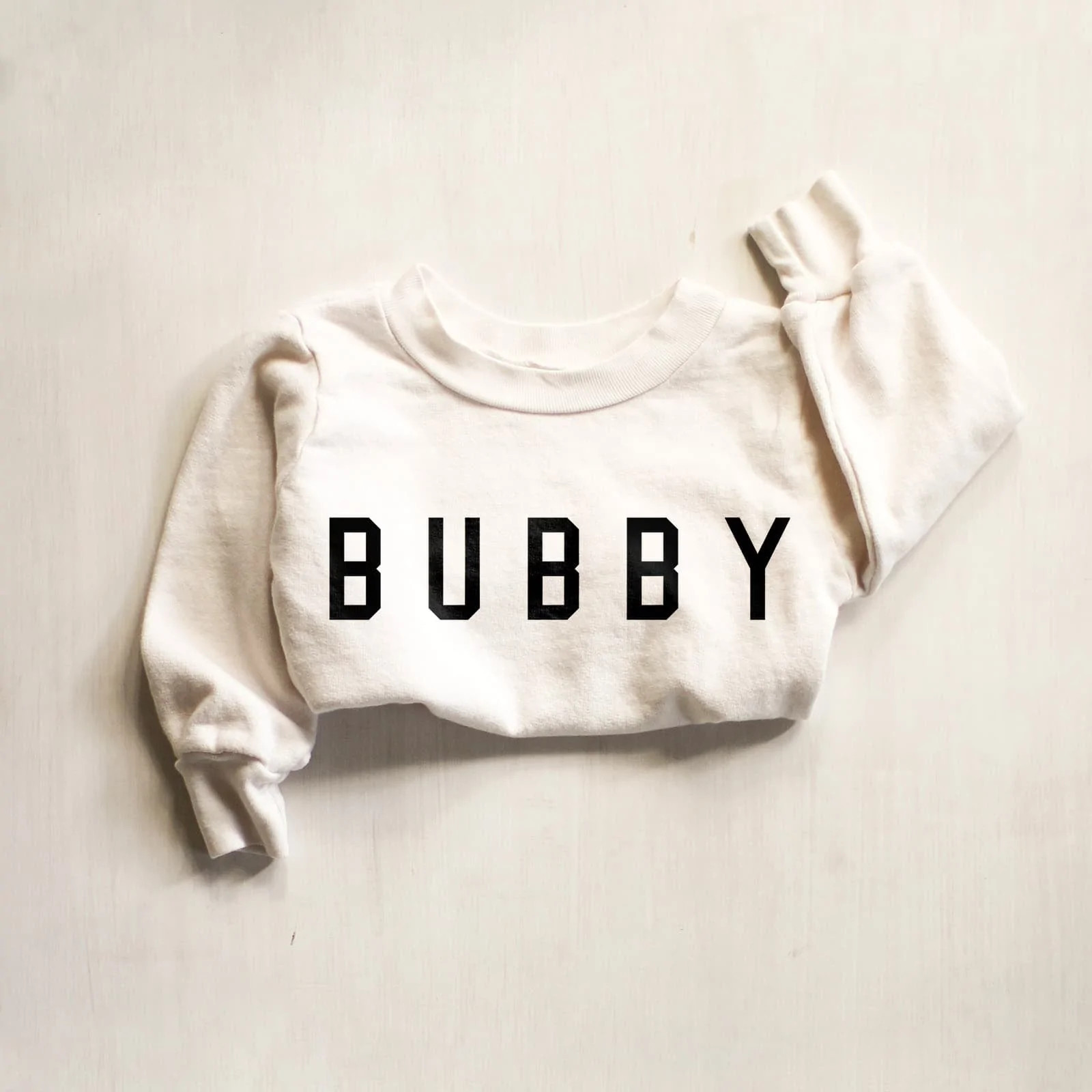 Kids Bubby Everyday Boys Sweatshirt in Powder Color - Ford And Wyatt | Ford and Wyatt