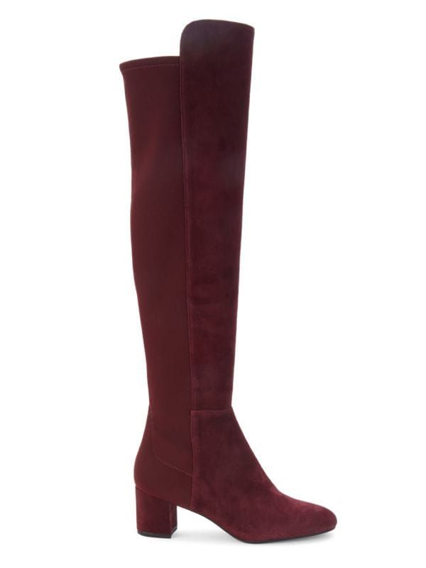 Gillian Suede Knee-High Boots | Saks Fifth Avenue OFF 5TH