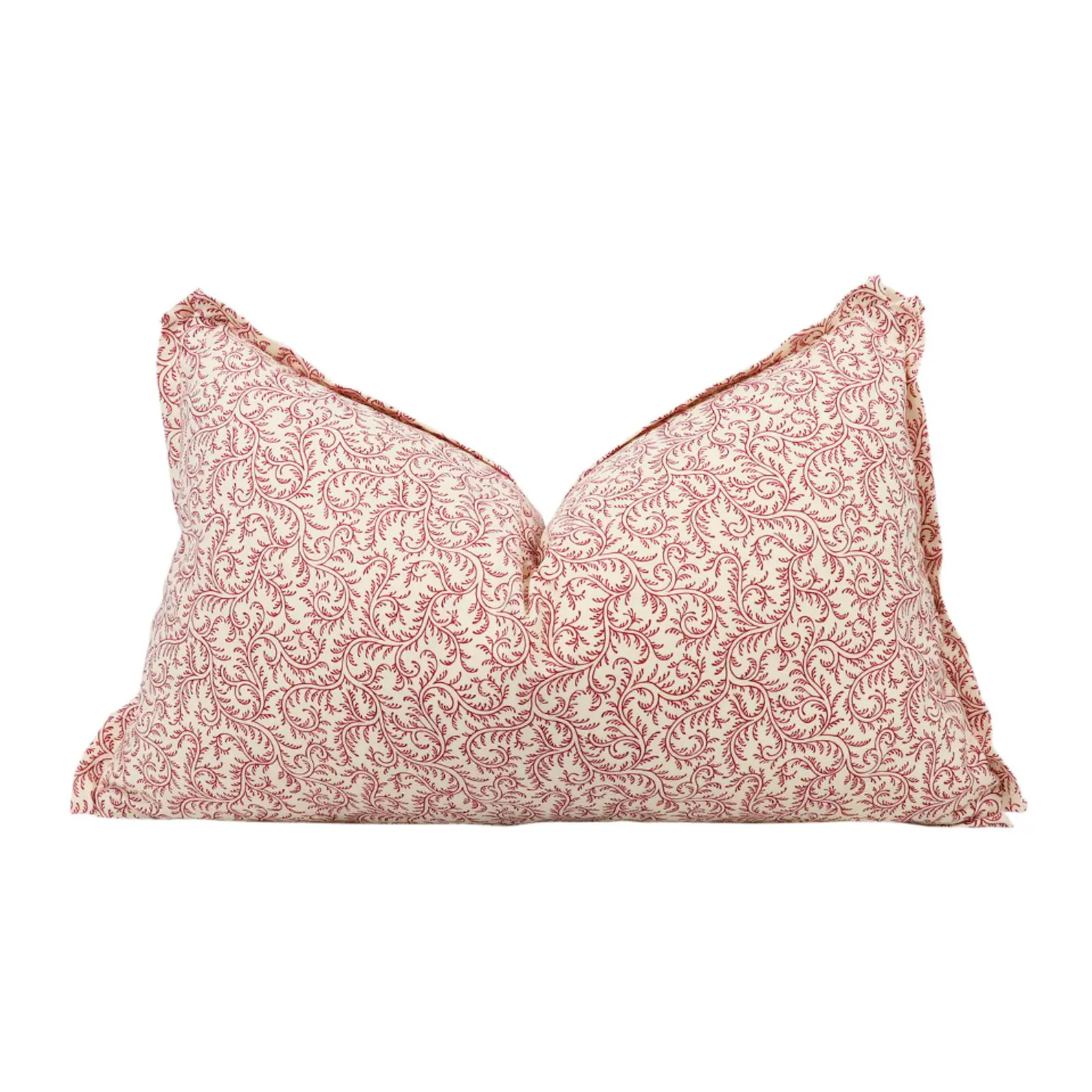 Pierre Frey Le Grand Corail Vermicule Positif Pillow Cover in Rose Ancien B1886001 ON BOTH SIDES ... | Etsy (US)