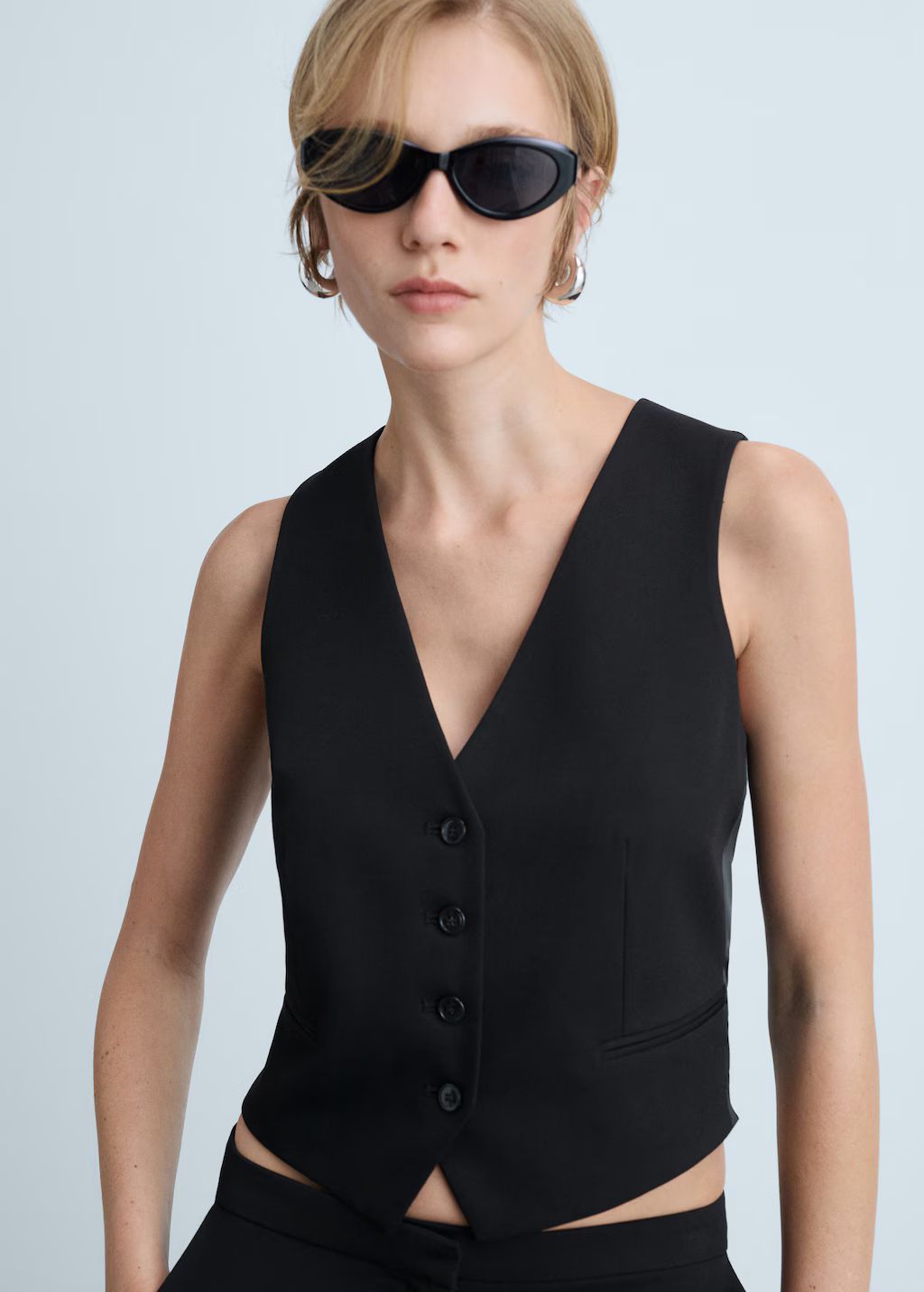 Suit vest with buttons | MANGO (US)