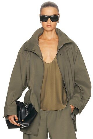 Mai Compact Suiting Parka Jacket | FWRD 