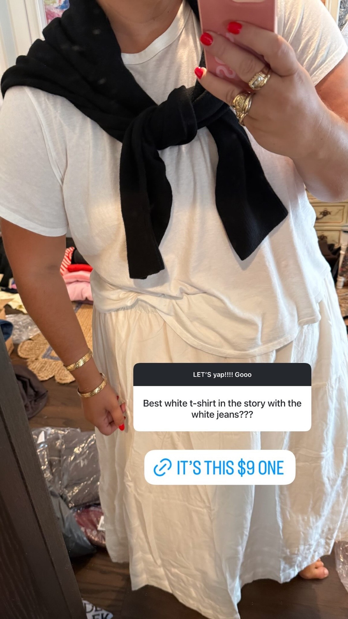 Best $9 white tee!

#LTKootd