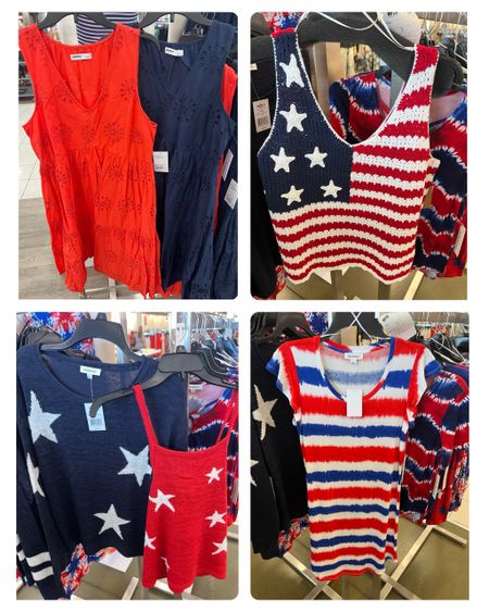 Patriotic outfits for Memorial Day / July 4th / Olympics at Kohls and  $10 off $25 purchase with code  TAKE10 until 5/27

#LTKFindsUnder50 #LTKSeasonal #LTKStyleTip