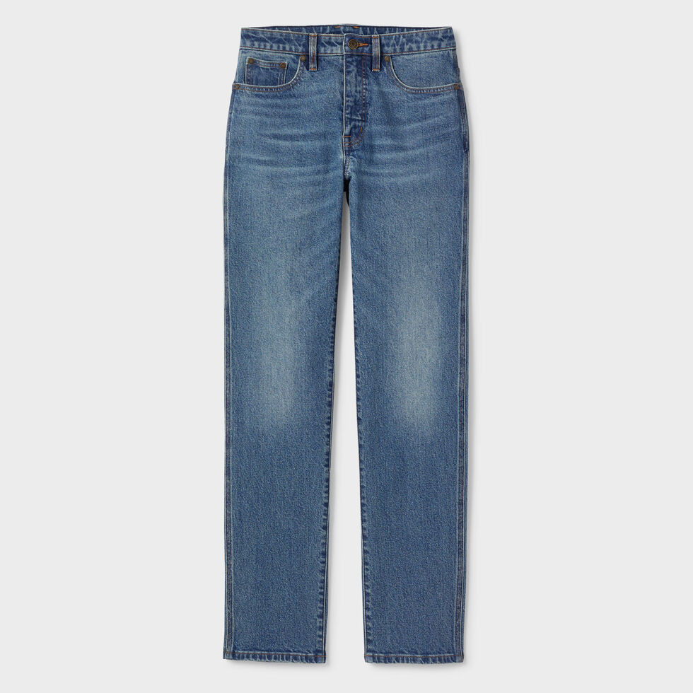 Women's Plus Duluth Heritage Hi-Rise Straight Leg Jeans | Duluth Trading Co.