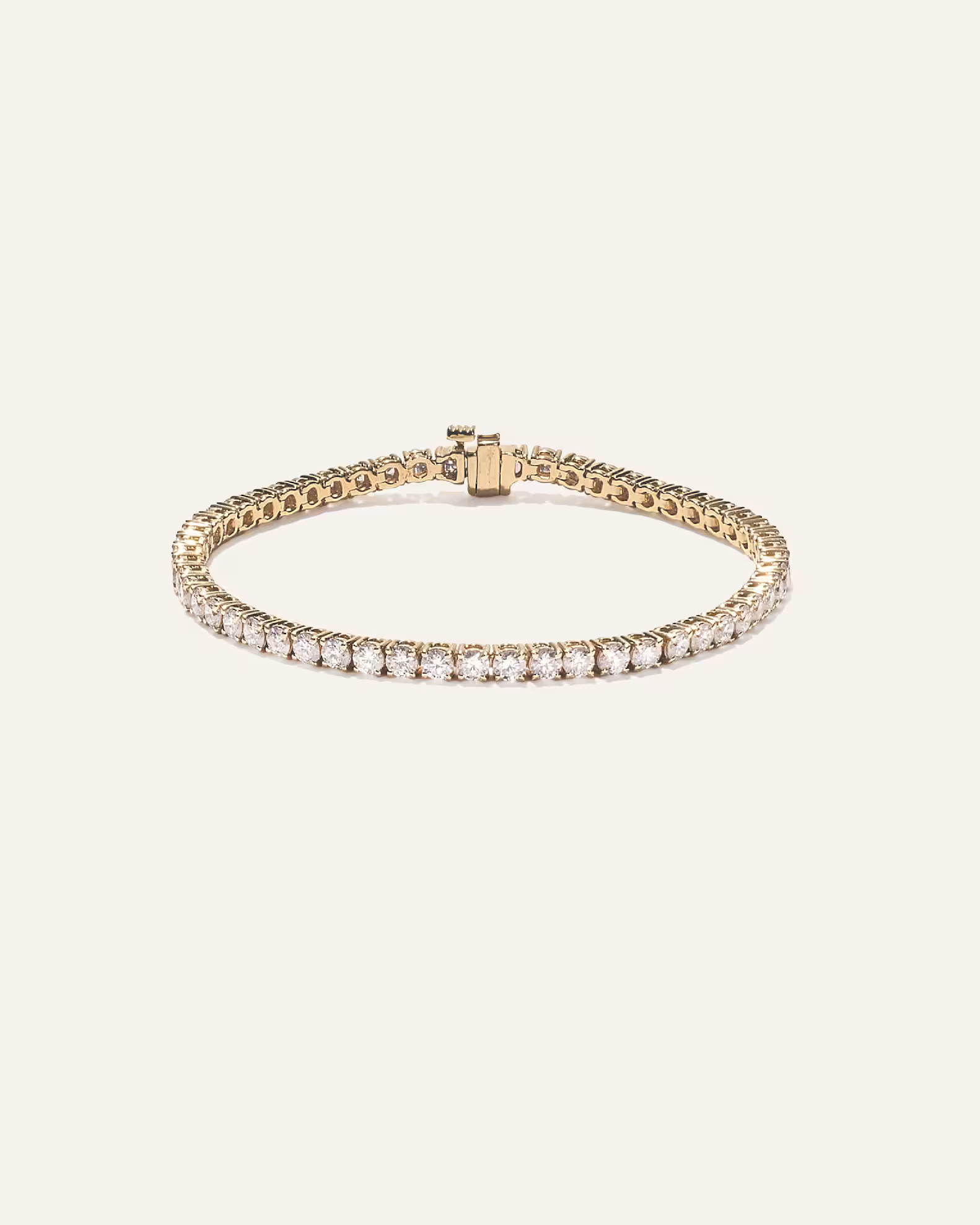14K Gold Lab Grown Diamond Tennis Bracelet in Yellow Gold | Quince