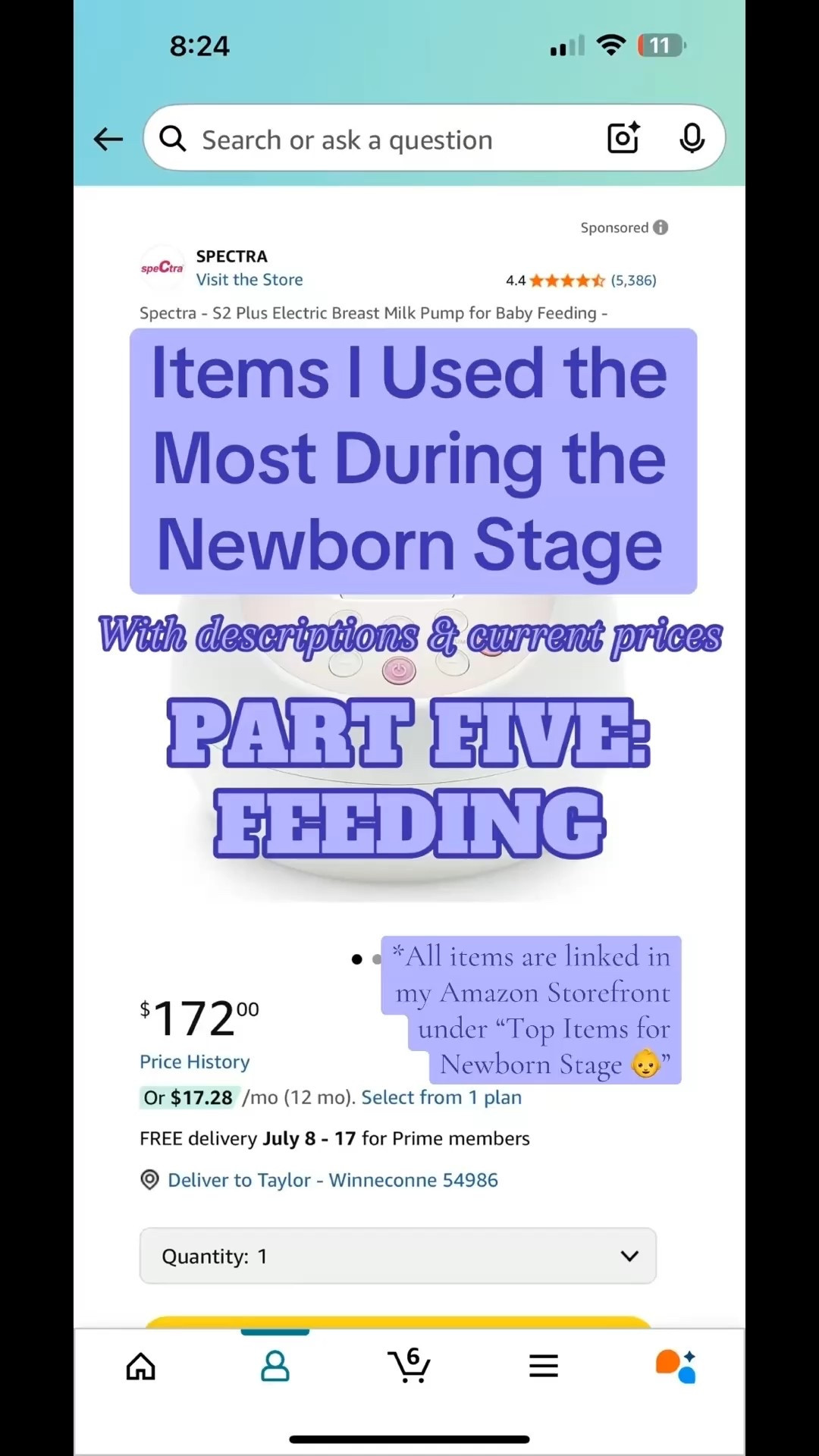 Top Newborn Essentials: Feeding

#LTKFamily #LTKBump #LTKBaby