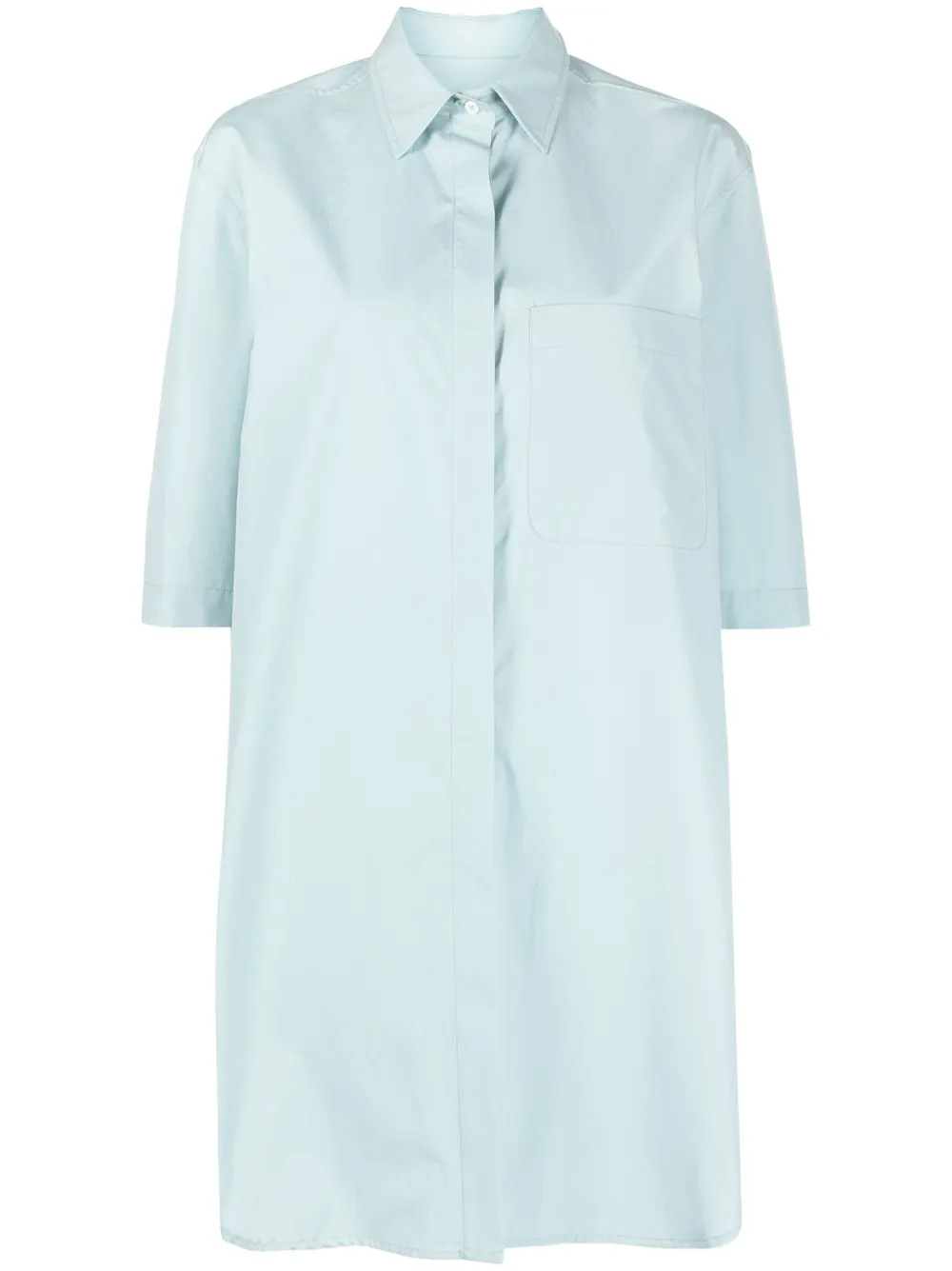 short-sleeve shirt dress | Farfetch Global