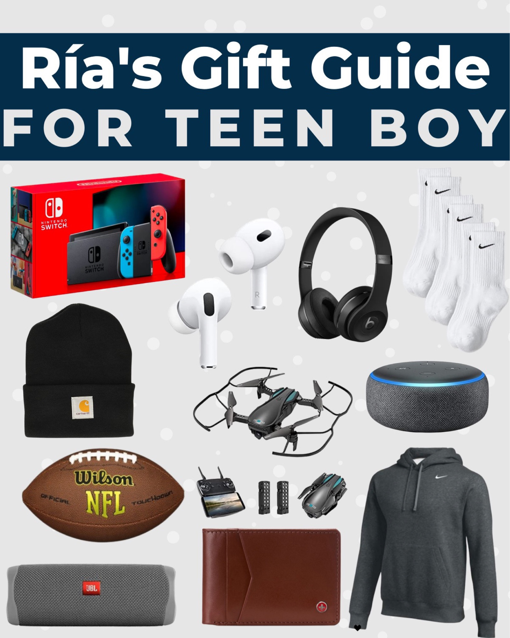 Teen Boy Gift Guide - Boys gift guides - gifts for teen boys 

#LTKSeasonal #LTKGiftGuide #LTKHoliday