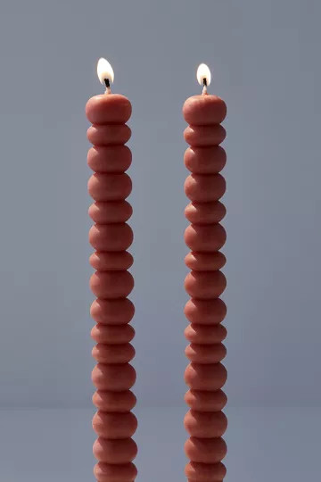 Bubble Taper Candle - Set Of 2 | Urban Outfitters (US and RoW)
