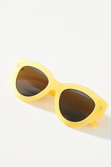 Geometric Cat-Eye Sunglasses | Anthropologie (US)