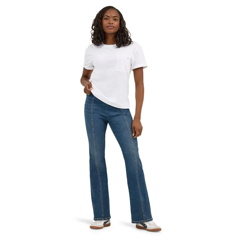Lee® Women's Heritage High Rise Pull On Flare Jean, Sizes XS-2XL | Walmart (US)