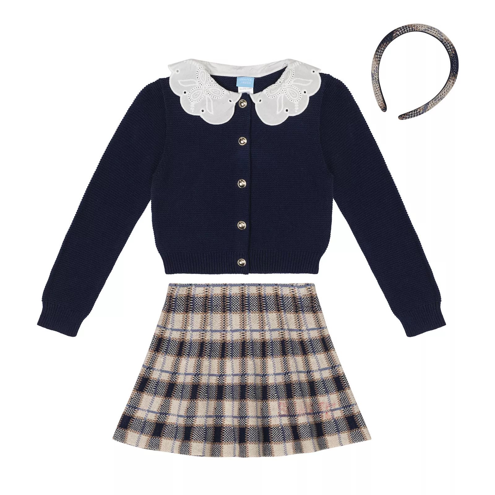 Girls 4-8 Draper James 2-pc. Cardigan & Skirt Set | Kohl's